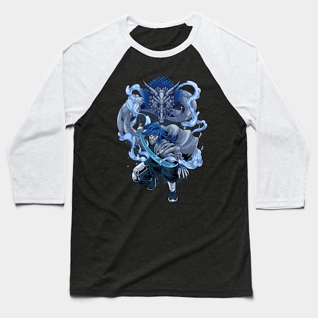 Giyu mecha anime Baseball T-Shirt by Wagum Std